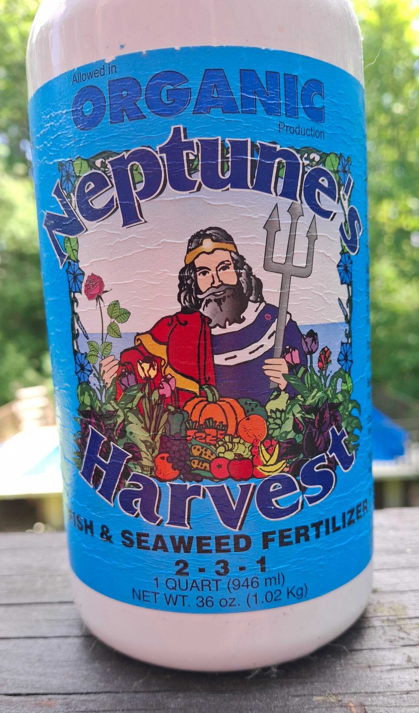 Neptune's harvest fertilizer
